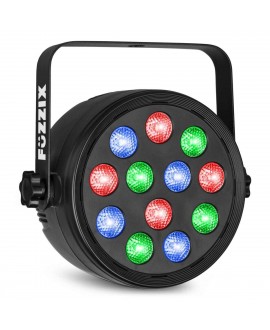 Beamz PLF12 PartyPar 12x2W RGB DMX IR LED PAR