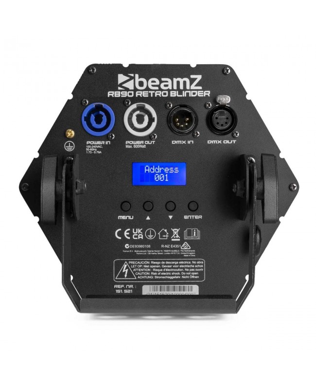 Beamz RB90-5 Deco Retro Blinder Accecatori