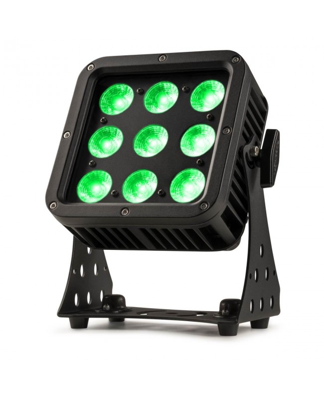 BeamZ StarColor75 Flood Light 9x 8W RGBA Outdoor Cambiacolori LED