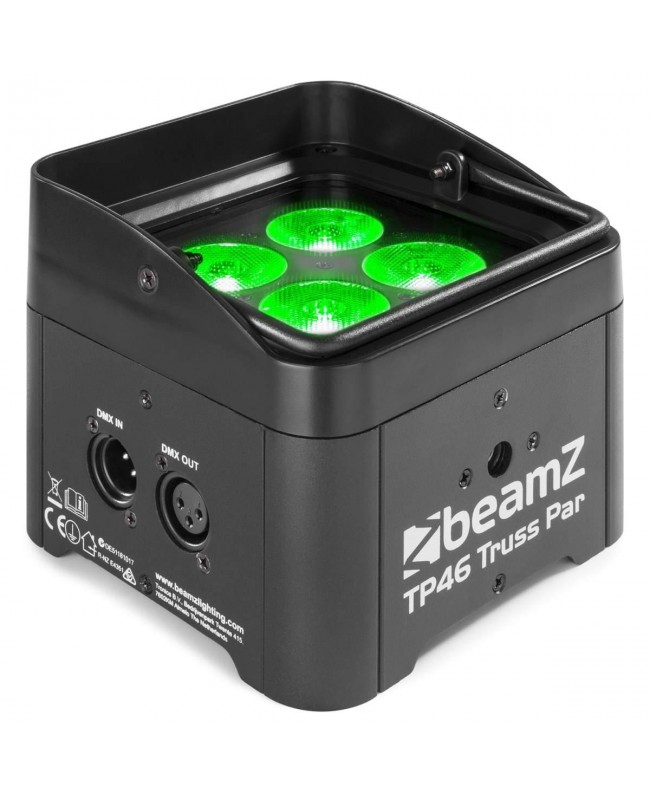 Beamz TP46 Truss Par 4 x 4W 4in1 RGB-UV Batteriebetriebene Leuchten