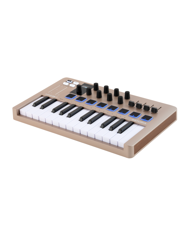 Arturia MiniLab 3 Champagne Master Keyboards MIDI
