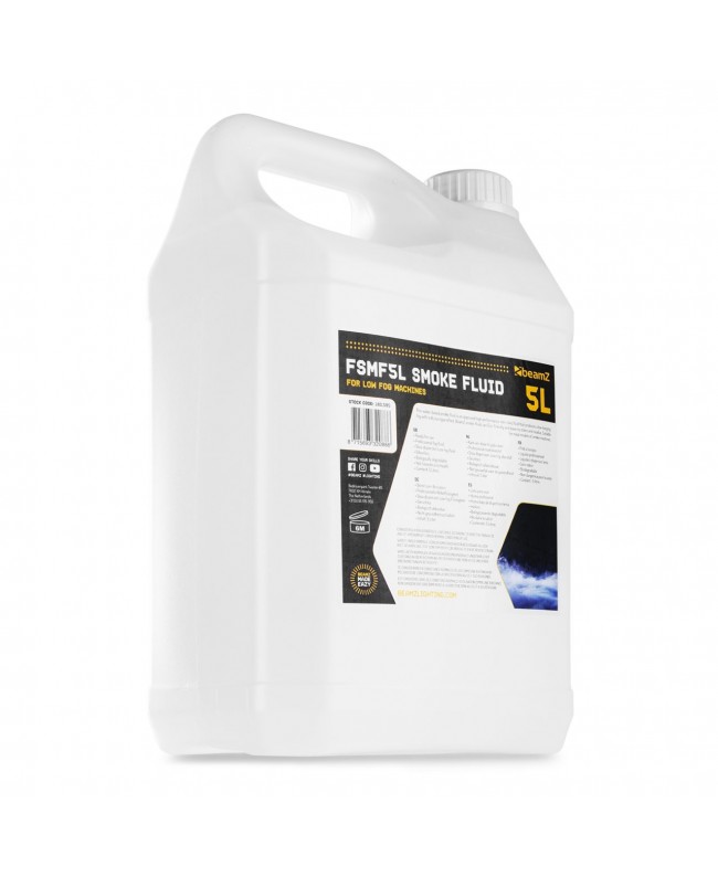 BEAMZ FSMF5L Low Fog Fluid 5lt Liquidi per fumo