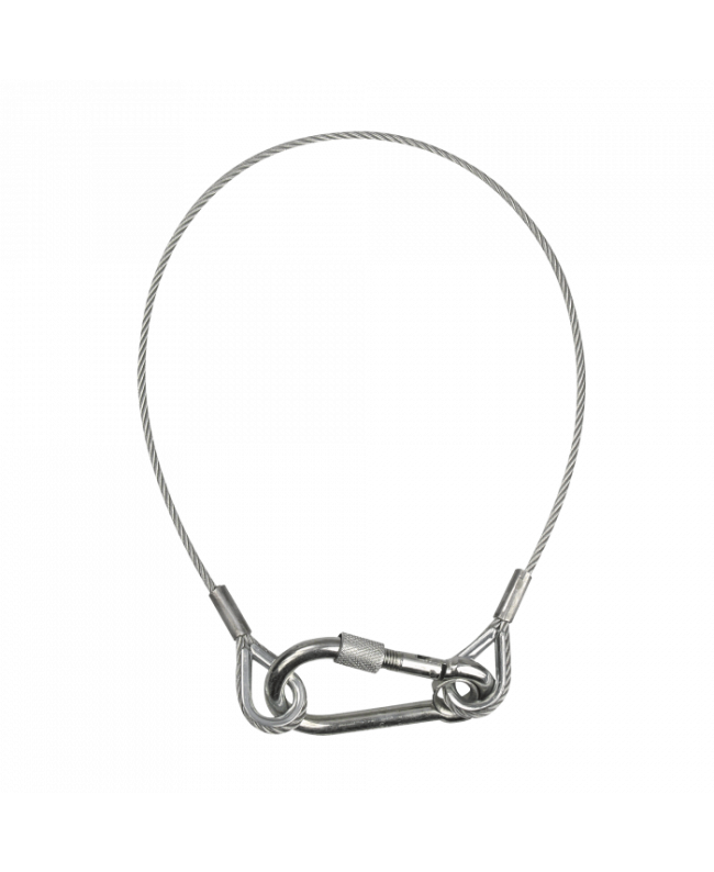 Showgear Safety Cable 6 mm - with Safety Ring Safety Cables