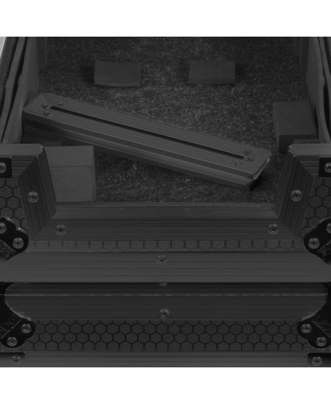 UDG U91088BL Ultimate Flight Case Pioneer DJ DDJ-FLX10 Black Plus (Laptopablage + Räder) Konsolen-Cases