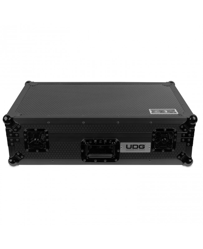 UDG U91088BL Ultimate Flight Case Pioneer DJ DDJ-FLX10 Black Plus (Laptop Shelf + Wheels) Custodie per console