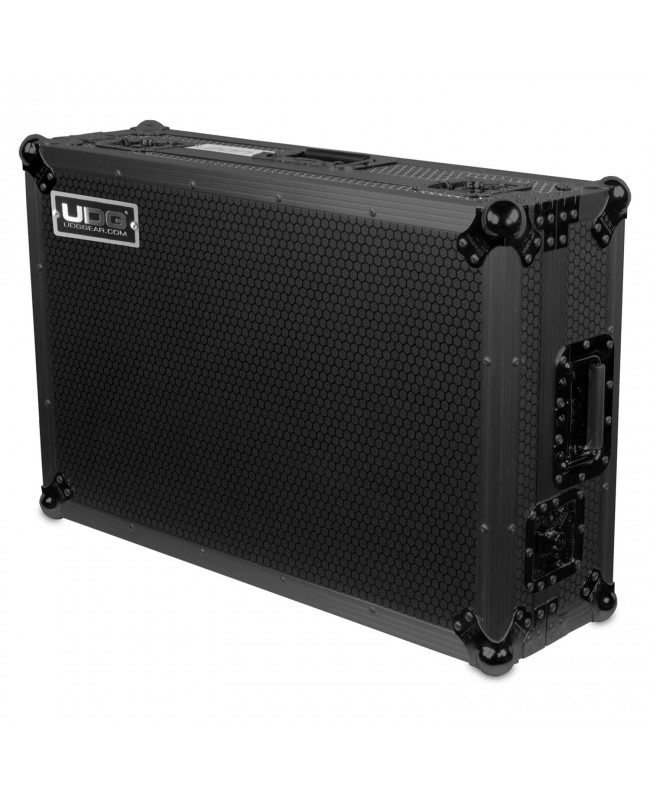 UDG U91088BL Ultimate Flight Case Pioneer DJ DDJ-FLX10 Black Plus (Laptopablage + Räder) Konsolen-Cases