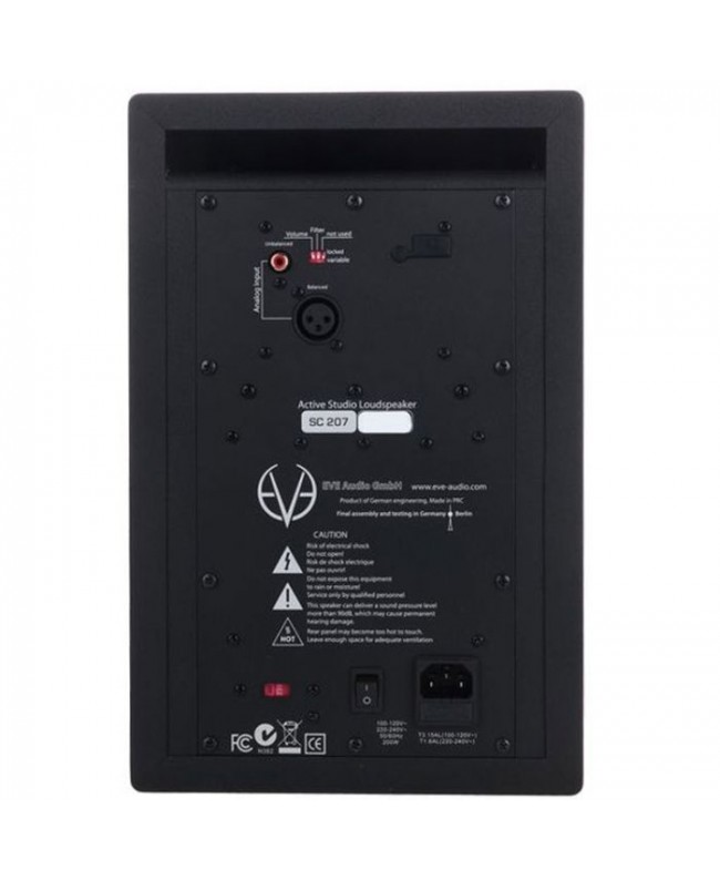 Eve Audio SC207 All Black Aktive Nearfield Monitore