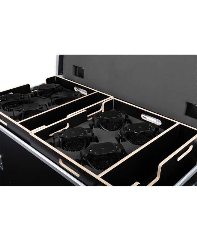 Case Showtec per 2x Stage Blinder FLEX Blaze / Titan Strobe FLEX FX Flight Cases