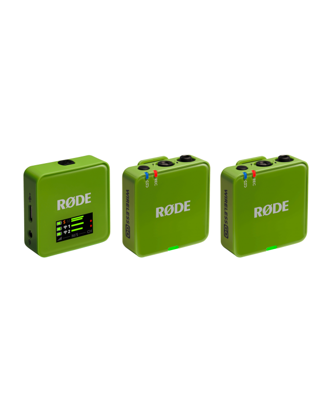 RODE Wireless GO (Gen 3) Green Camera Wireless Systems