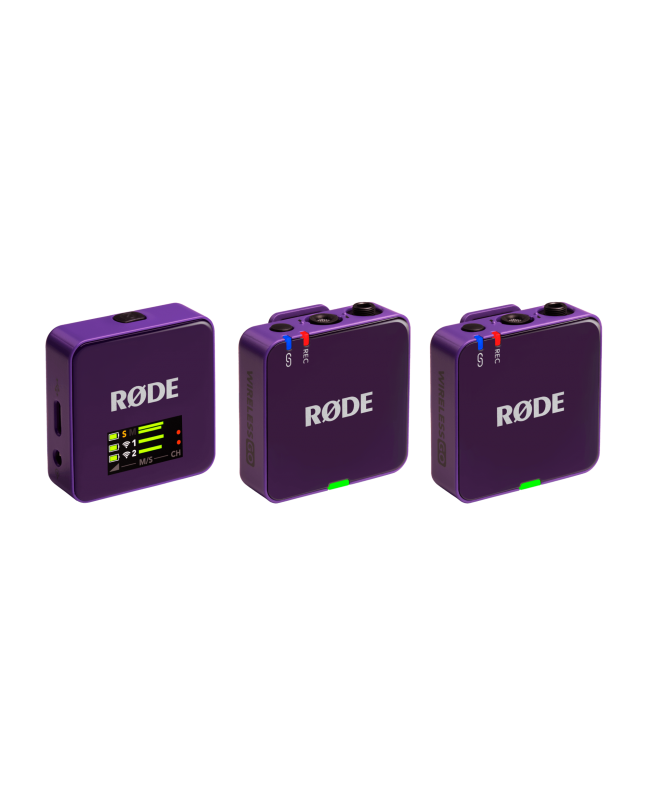 RODE Wireless GO (Gen 3) Purple Kamera Funksysteme