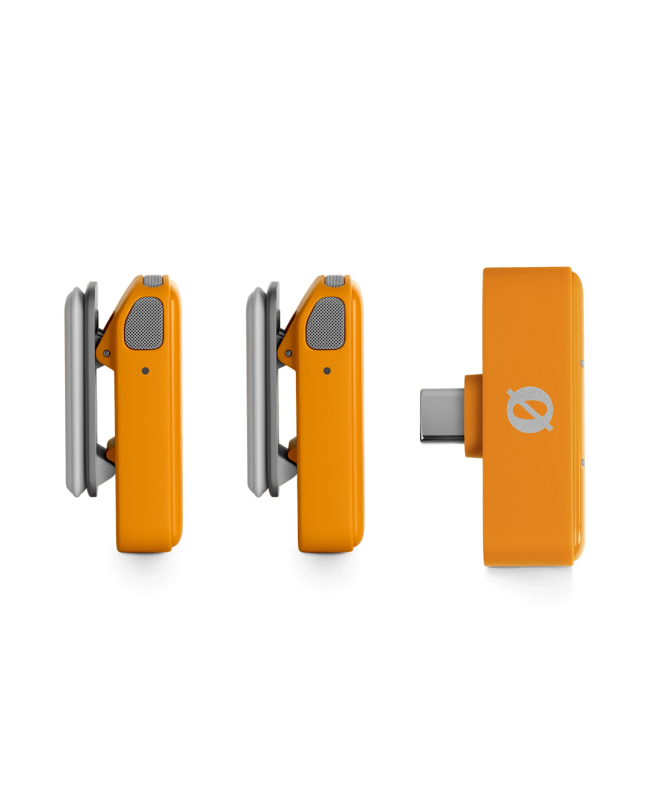 RODE Wireless Micro USB-C Orange Microfoni USB