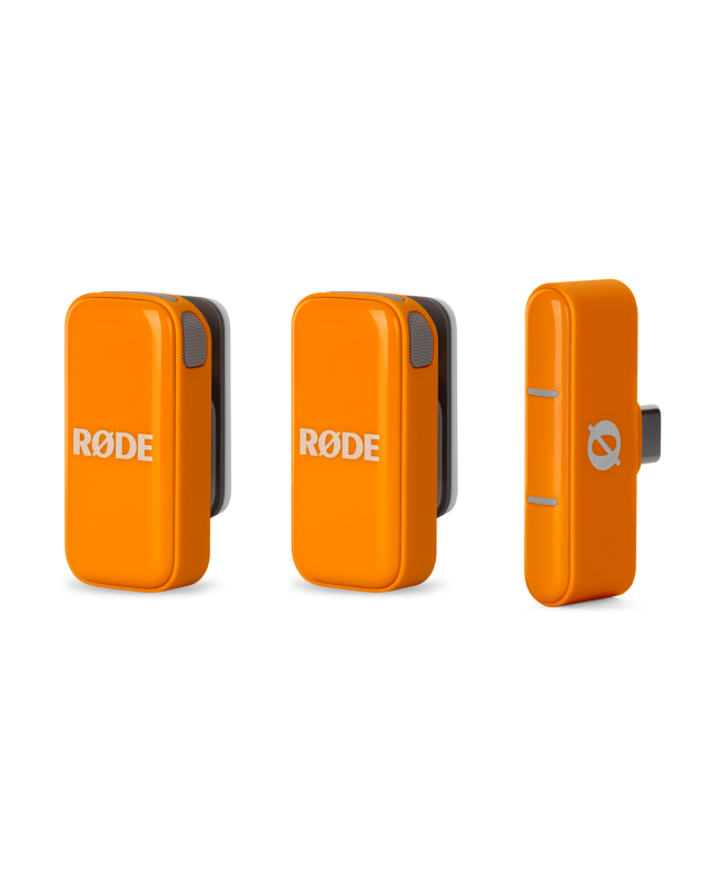 RODE Wireless Micro USB-C Orange Microfoni USB