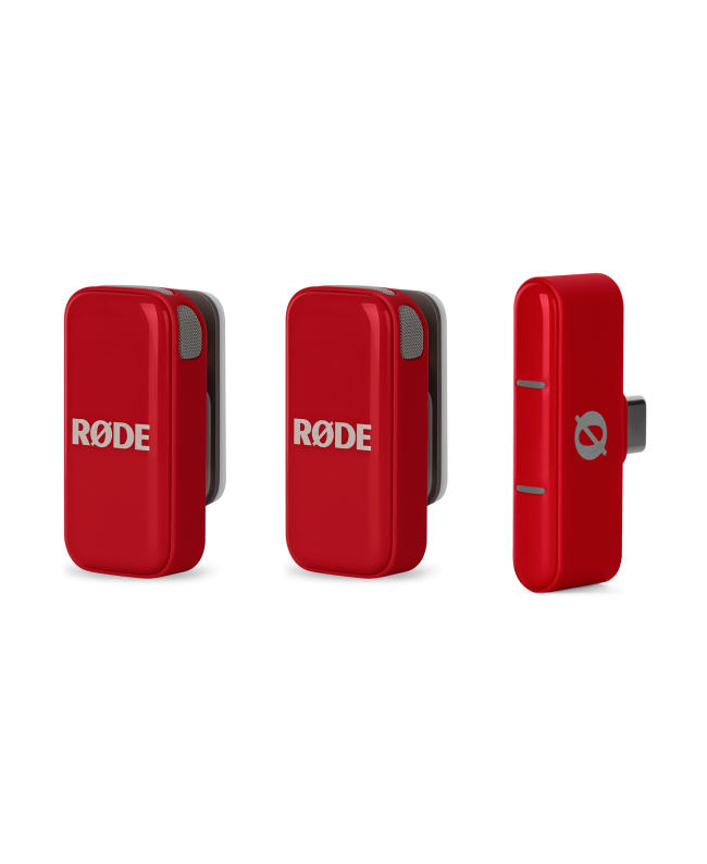 RODE Wireless Micro USB-C Red Microfoni USB