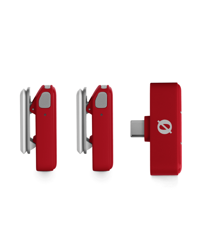 RODE Wireless Micro USB-C Red USB Mikrofone