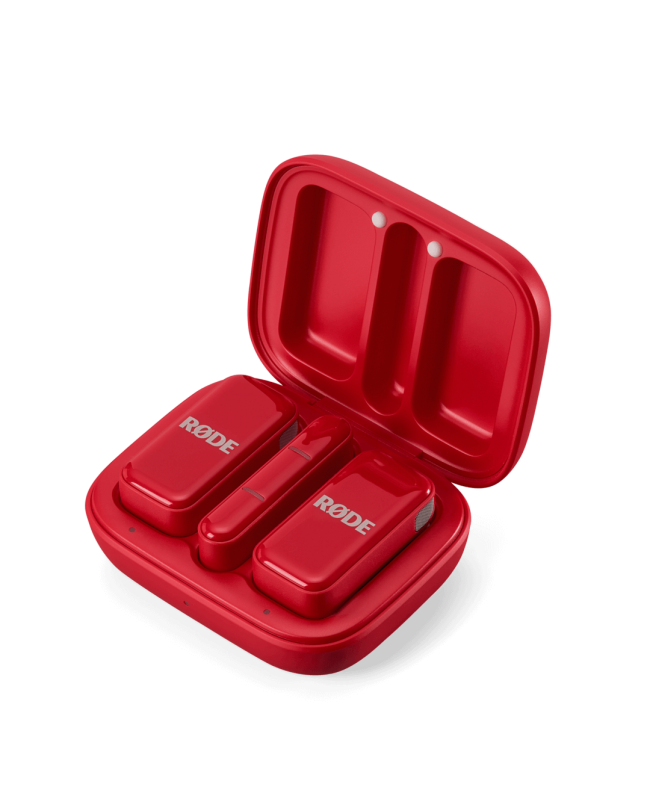 RODE Wireless Micro USB-C Red USB Microphones
