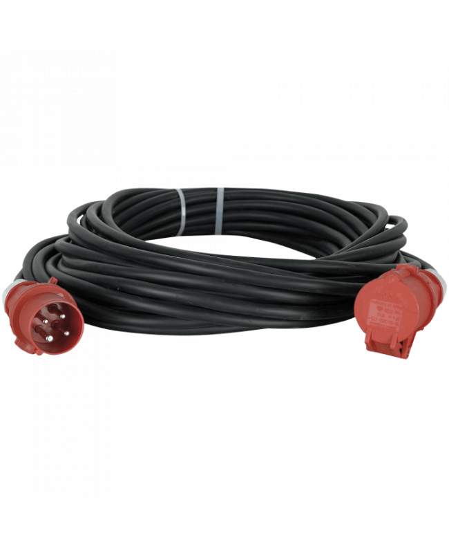 DAP Motor cable CEE 4P 16 A Red 20 m CEE Extension Cables