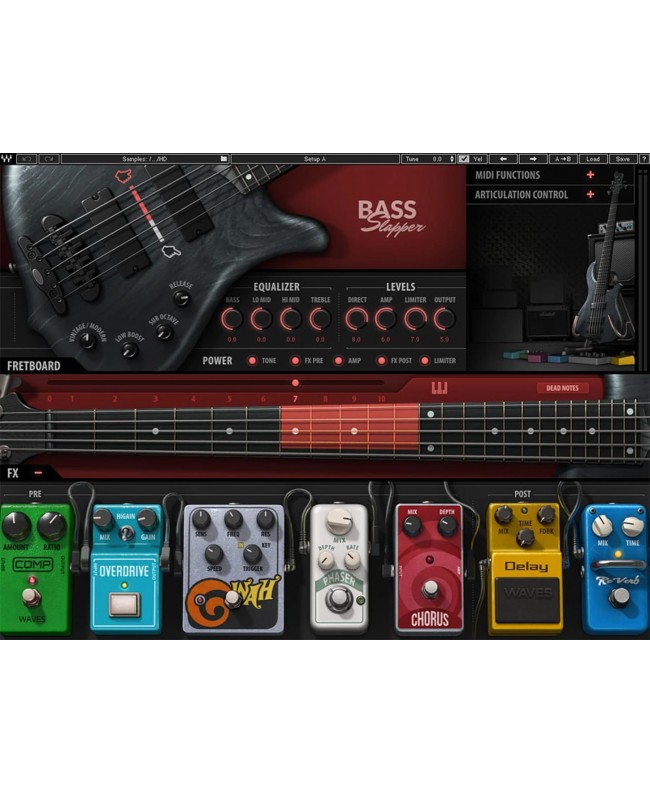Waves Bass Slapper Virtual Instruments & Samplers