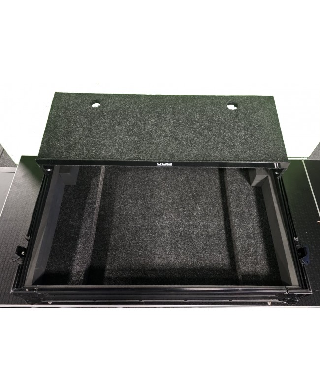 UDG U91075BL Ultimate Flight Case Pioneer DJ XDJ-RX3 Black Plus (Laptop Shelf + Wheels) | usato Custodie per console