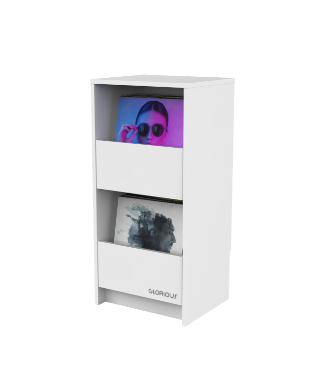 GLORIOUS Vinyl Vault White HI-FI Möbel