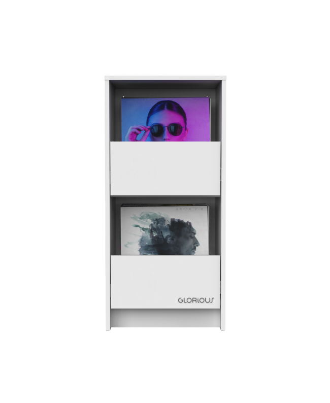 GLORIOUS Vinyl Vault White HI-FI Möbel