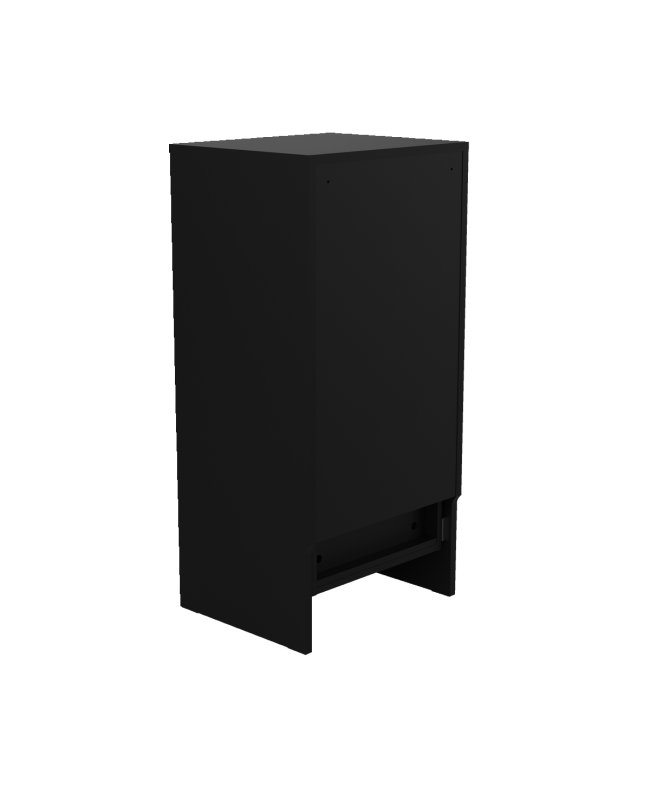 GLORIOUS Vinyl Vault Black HI-FI Furniture