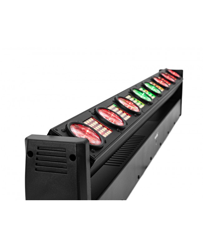 EUROLITE LED BAR-8 SWING QCL bar Effetti a testa mobile