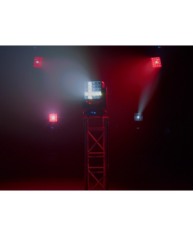 EUROLITE LED TMH-W375 Matrix Moving Head Wash Zoom Effetti a testa mobile