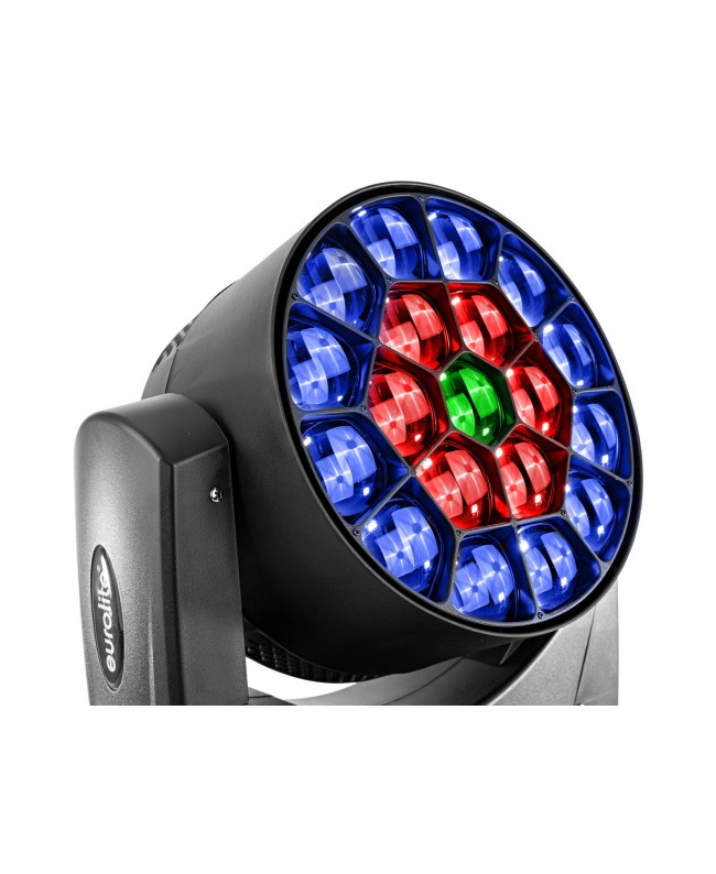 EUROLITE LED TMH-H380 Beam/Wash/Flower Effect Teste mobili Wash