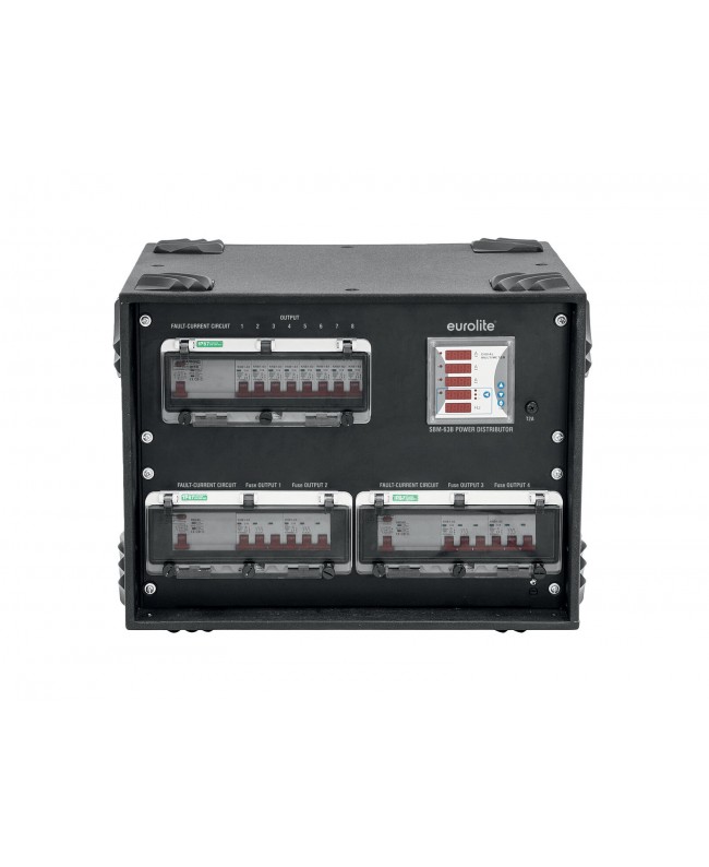 EUROLITE SBM-63B Power Distributor Distributori