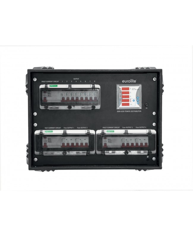 EUROLITE SBM-63B Power Distributor Distributori