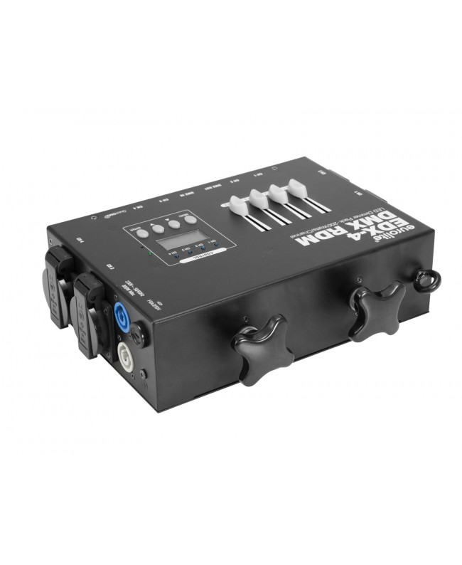 EUROLITE EDX-4 DMX RDM LED Dimmer Pack Dimmer & Switch