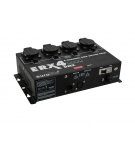 EUROLITE ERX-4 DMX Switch Pack Dimmer & Switch