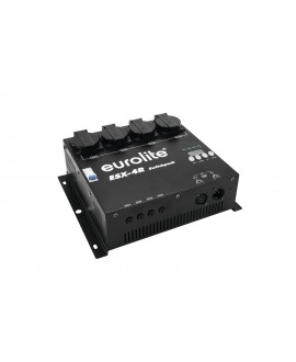 EUROLITE ESX-4R DMX RDM Switch Pack Dimmer & Switch Packs