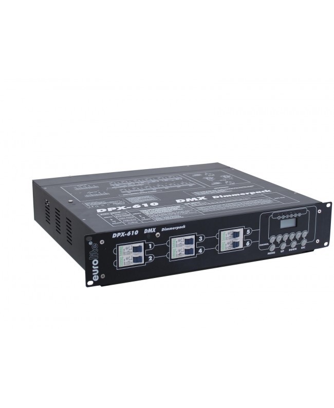 EUROLITE DPX-610 DMX Dimmer Pack Dimmer & Switch