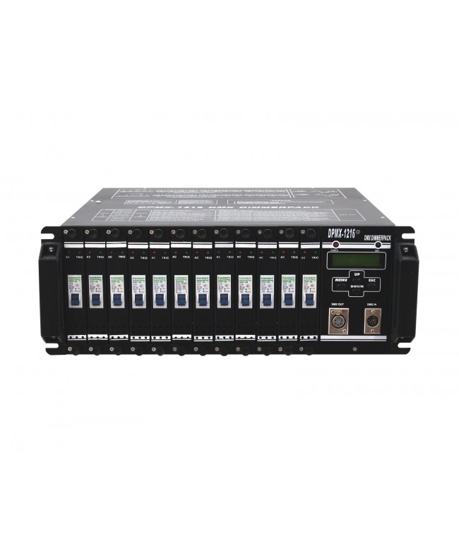 EUROLITE DPMX-1216 DMX Dimmer Pack Dimmer & Switch