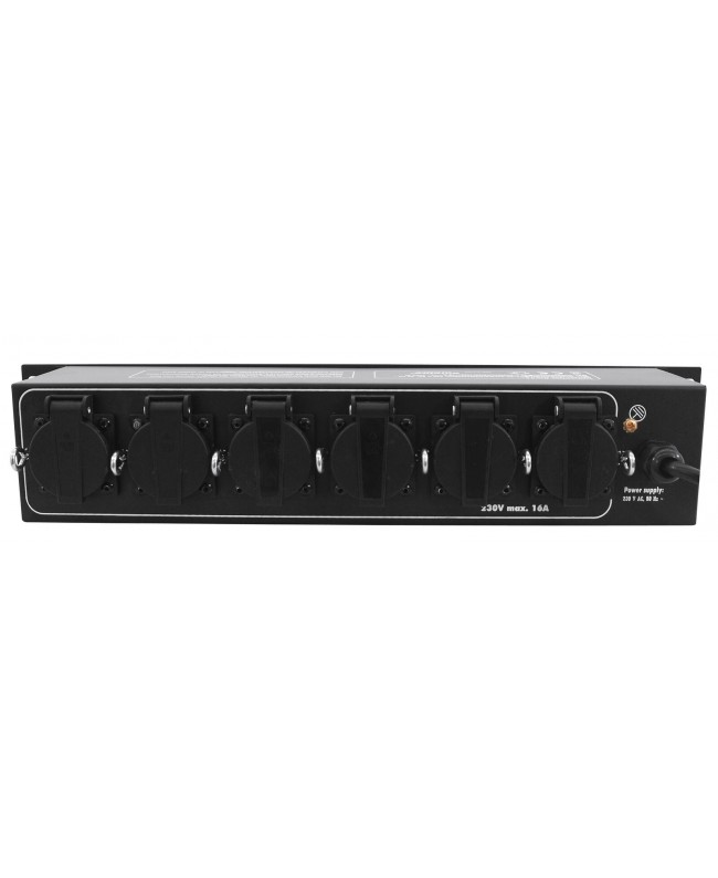 EUROLITE Board 6 with 6x Safety Outlets Dimmer & Switch Packs