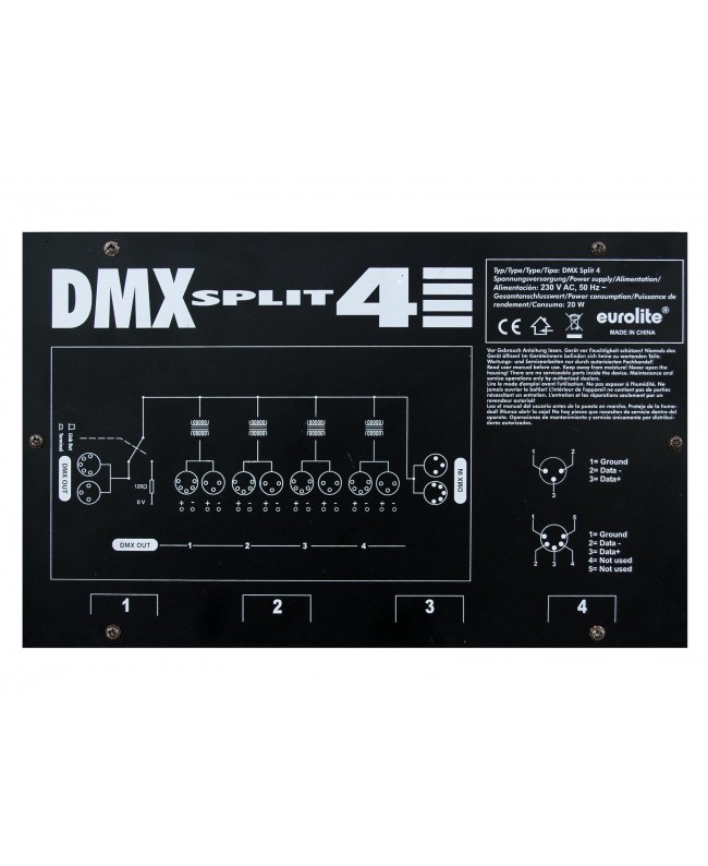 EUROLITE DMX Split 4 Splitter DMX Splitter