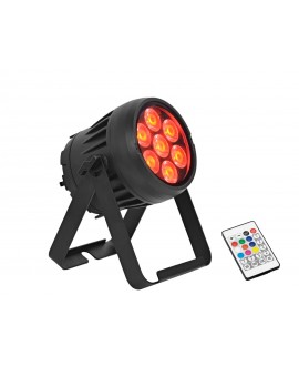 EUROLITE AKKU IP PAR 7 QCL CRMX MK2 Fari LED a batteria