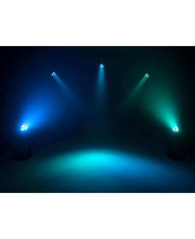 EUROLITE AKKU Mini PARty RGBW Spot MK2 Batteriebetriebene Leuchten