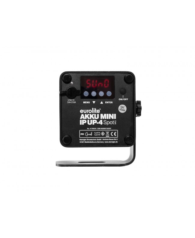 EUROLITE AKKU Mini IP UP-4 QCL Spot MK2 Batteriebetriebene Leuchten