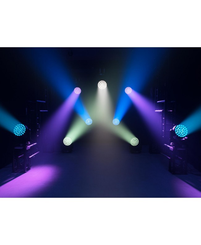 Eurolite LED TMH-W555 Moving Head Wash Zoom Teste mobili Beam