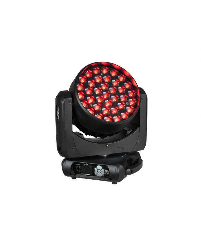 Eurolite LED TMH-W555 Moving Head Wash Zoom Teste mobili Beam