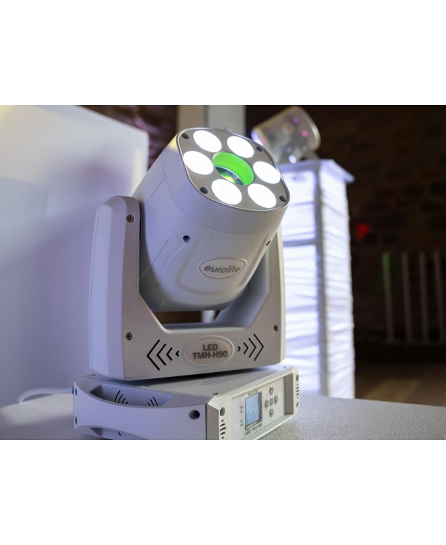 Eurolite LED TMH-H90 Hybrid Moving Head Spot/Wash COB wh Movinglights Wash