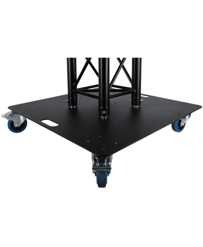 Showgear Universal-Traversen-Grundplatte 750 mit Rädern Rigging-Zubehör