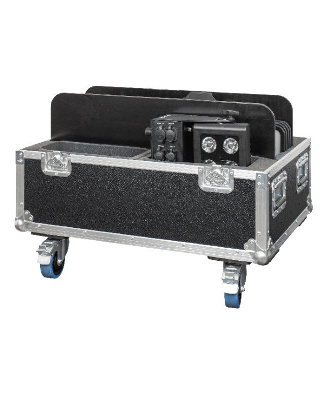 Showtec-Koffer für 4x Helix M1000/M1100 Flight Cases