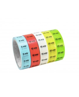 ALLCOLOR Set 5x Cable Marking Nastri Adesivi