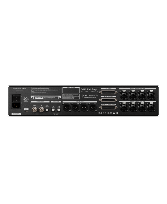 Solid State Logic SSL Pure Drive Octo Preamplificatori