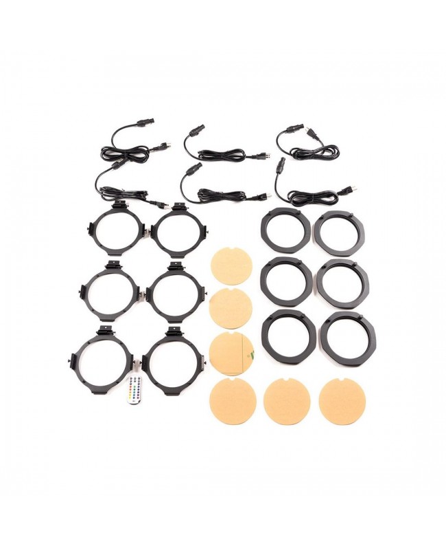 ADJ ELECTRAPIX PAR 7 PAK Fari LED a batteria