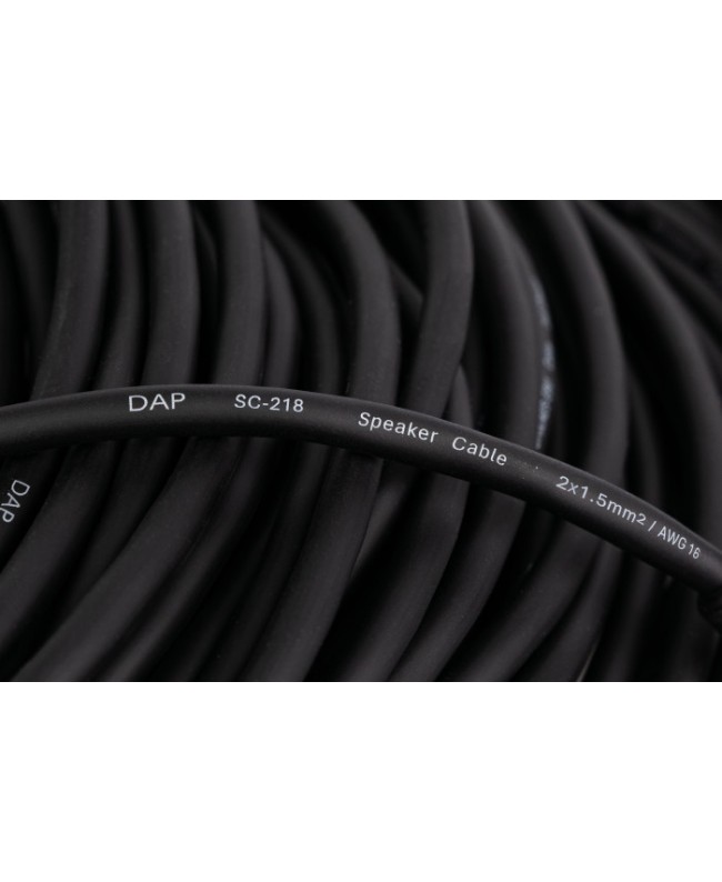 DAP FSN17 - speakON NL2 zu speakON NL2 - 2x 1,5 mm² - Neutrik Lautsprecher Kabel