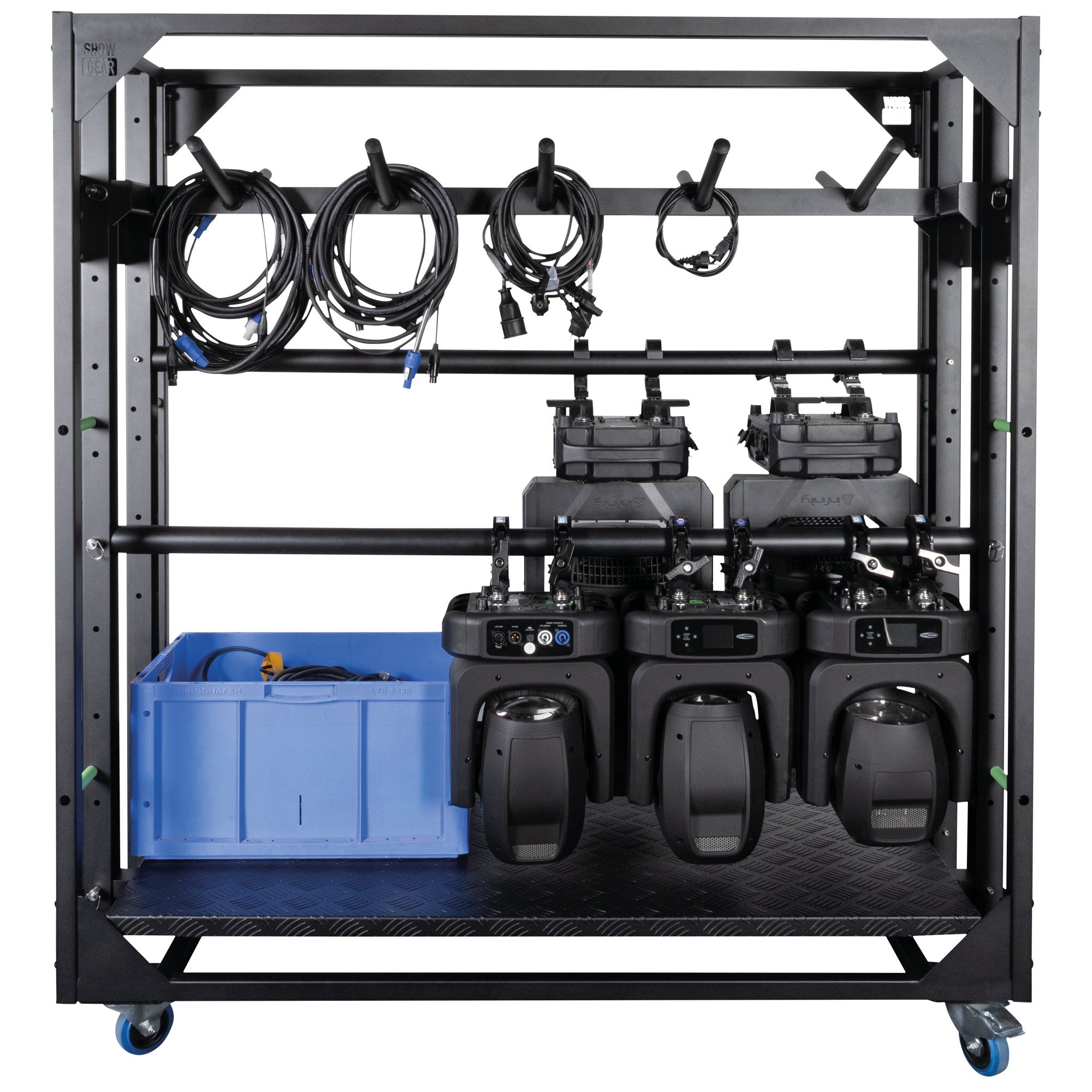 Trolley Rack Point Showgear LoadMaster Rack 6x16 | Trolleys
